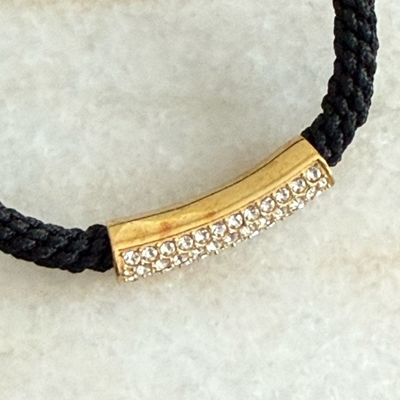 Michael Kors Gold and Black Crystal Bracelet - Picture 4 of 6